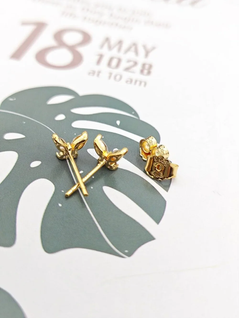 Pandora Butterfly Stud Earrings